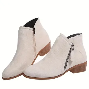 Women's Chunky Heel Ankle Boots