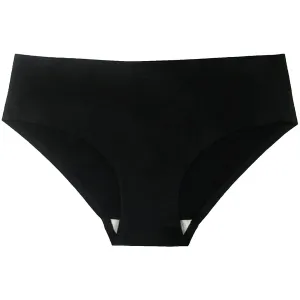 Women's Coobie | Smooth Edge Nylon Blend Underpants | Black