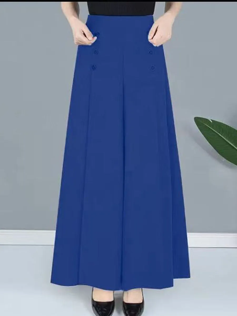 Women's Draped Relaxed Wide-leg Pants