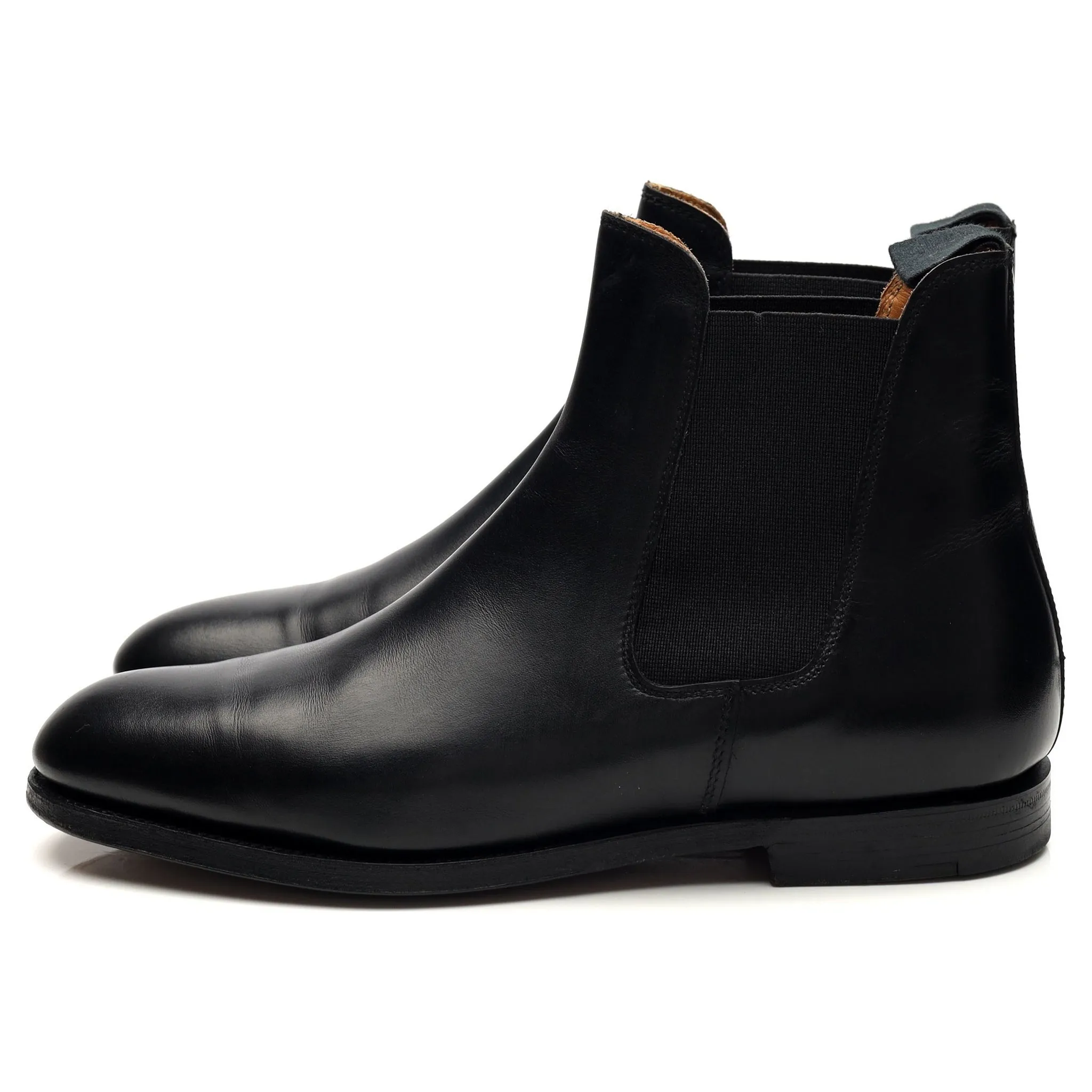 Women's 'Gresham 2' Black Leather Chelsea Boots UK 5 C