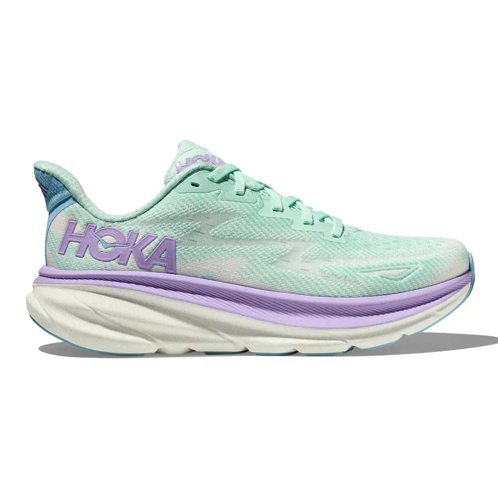 WOMEN'S HOKA CLIFTON 9 | SUNLIT OCEAN / LILAC MIST