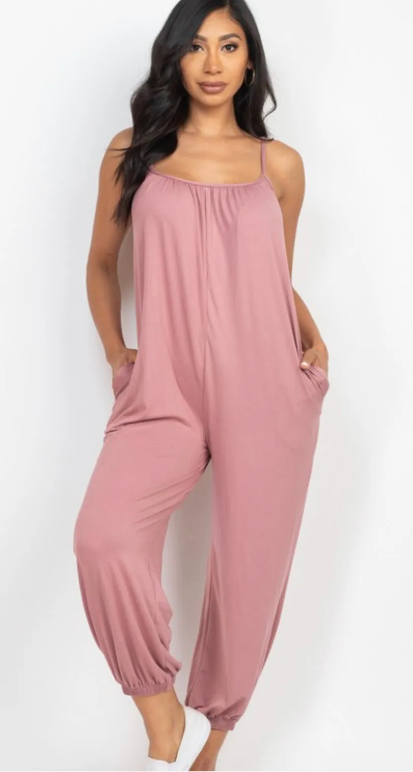 Women's Spaghetti Strap Jumpsuit