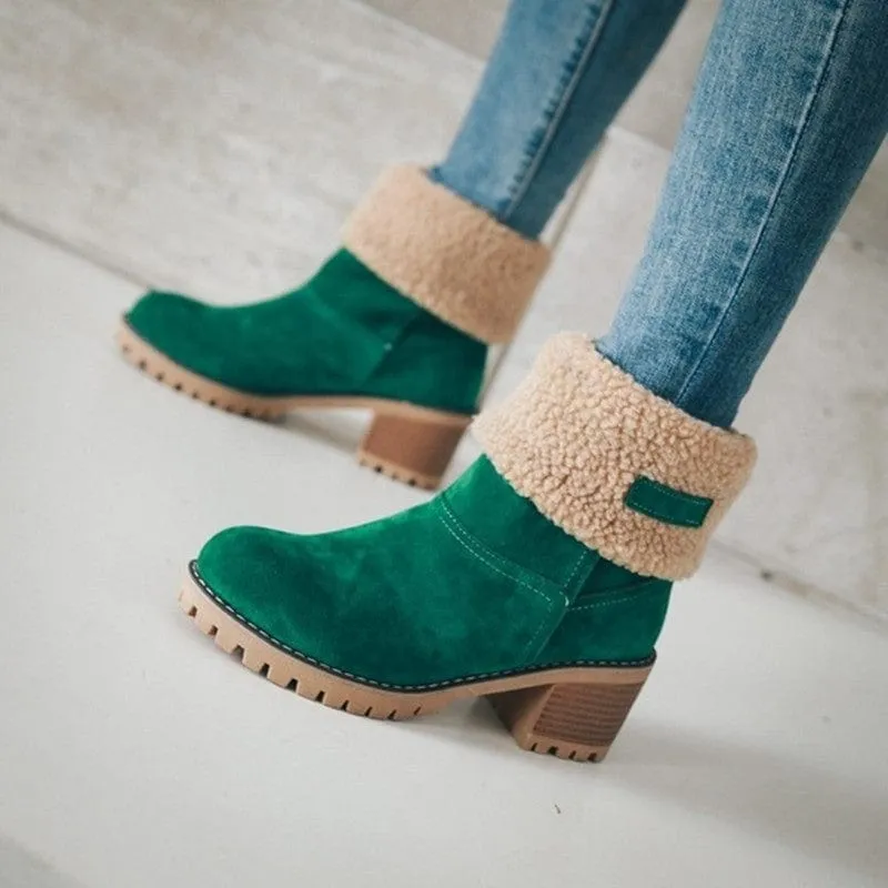Women's Warm Plush Lined Boots