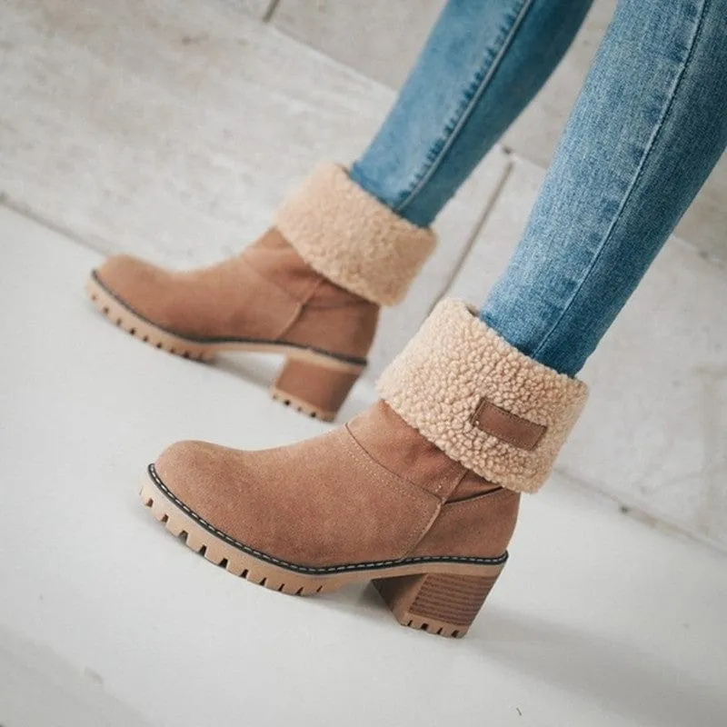 Women's Warm Plush Lined Boots