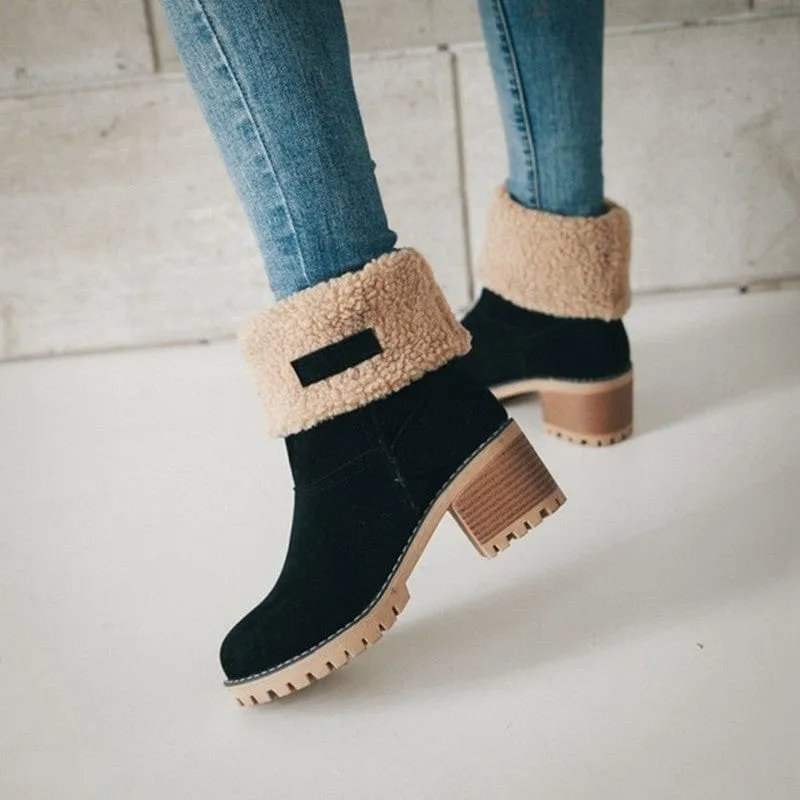 Women's Warm Plush Lined Boots