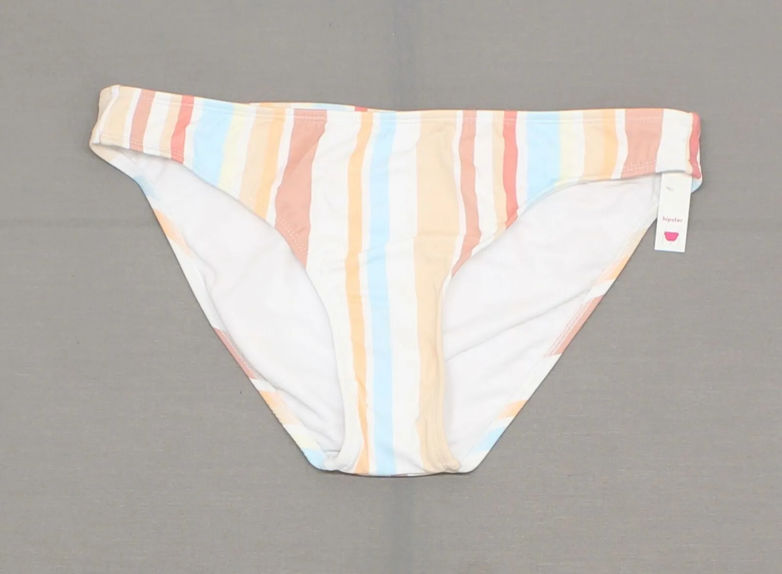 Xhilaration Women's Stripe Hipster Bikini Bottom