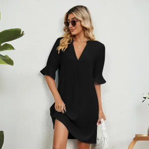 Ximena® | Comfortable V-neck dress