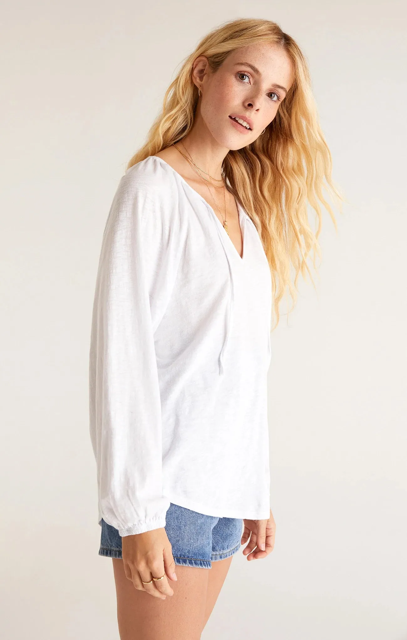 Z Supply Niki Slub Top