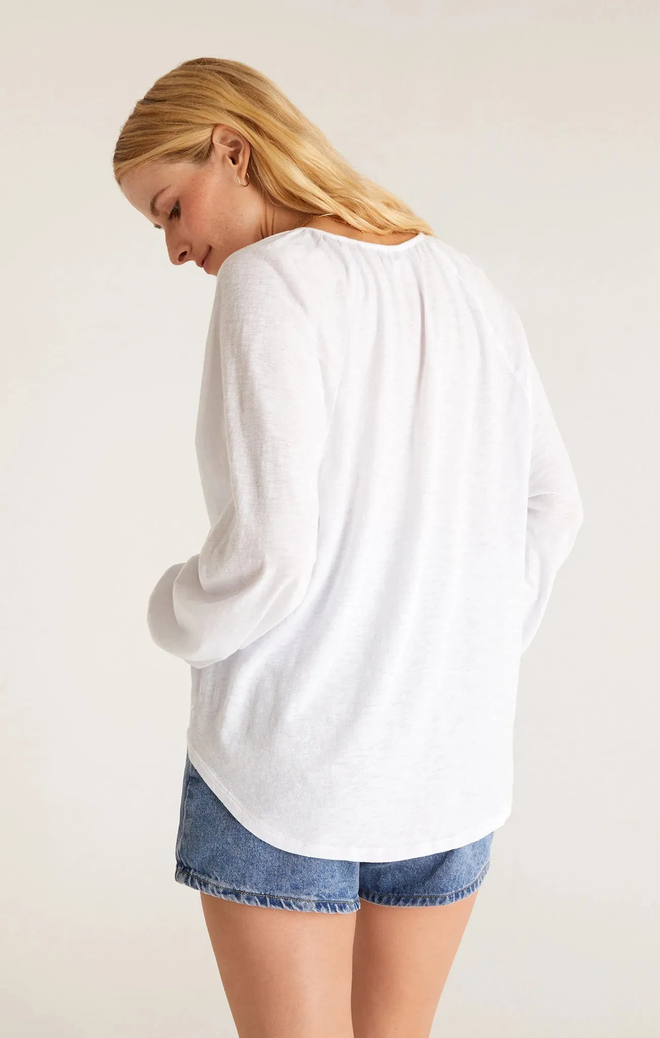 Z Supply Niki Slub Top