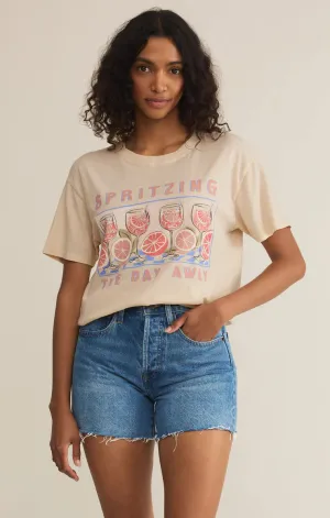 Z SUPPLY- WOMEN'S SPRITZ BOYFRIEND TEE