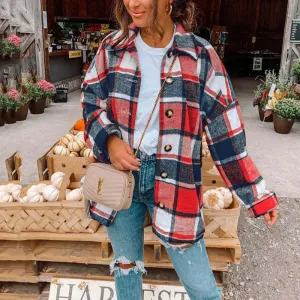 Zaira® | Trendy Oversized Flannel Shirt